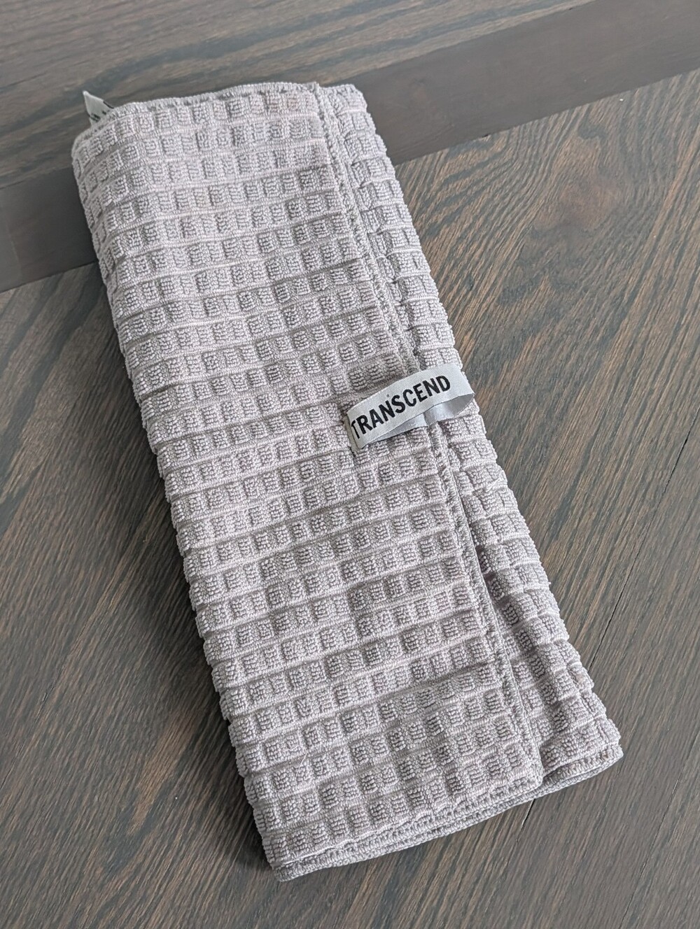 Transcend Foldable Grey Dish Drying Mat 18.5x14.5